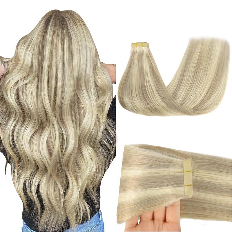 Tape in Human Hair Extensions Straight (50G,20Pcs/Pack)