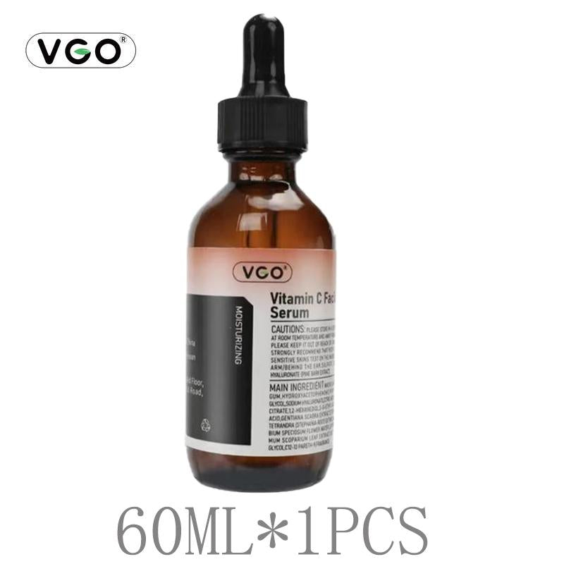 【VGO Snail Mucin 92% Moisturizer and Vitamin C Facial Serum Essence30Ml /60Ml】Reduces Facial Fine Lines Hydration and Nourishment for Radiant Skin Hydrating Skin Care Set Moisture Moisturizing Cream Gentle Hyaluronic Comfort Resh Cream Philosophy