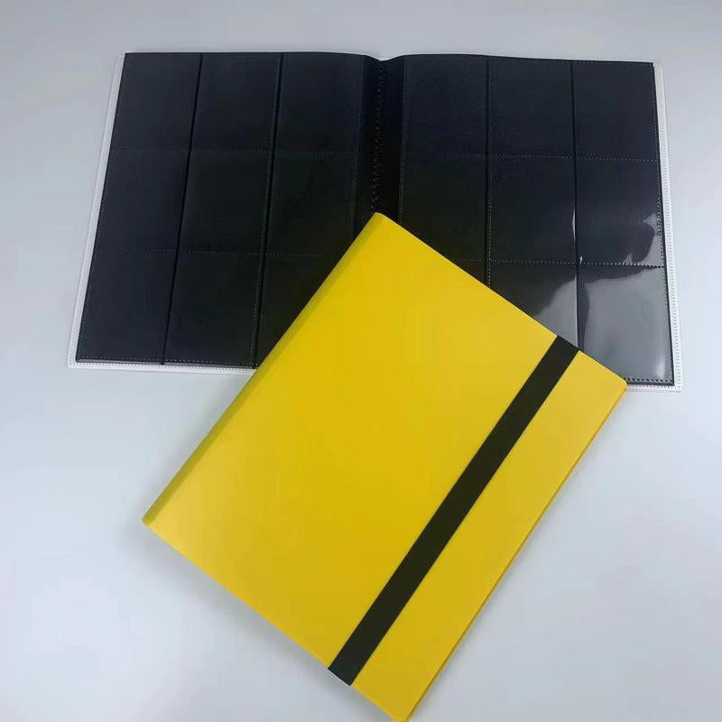 9 Pocket Trading Card Binder, 1 Count 20 Pages Side Loading Card Book, Soccer Basketball Cards, Sports Hockey Card Collector, Holds 360 Cards