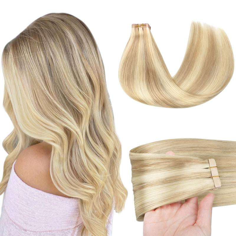 Tape in Human Hair Extensions Straight (50G,20Pcs/Pack)