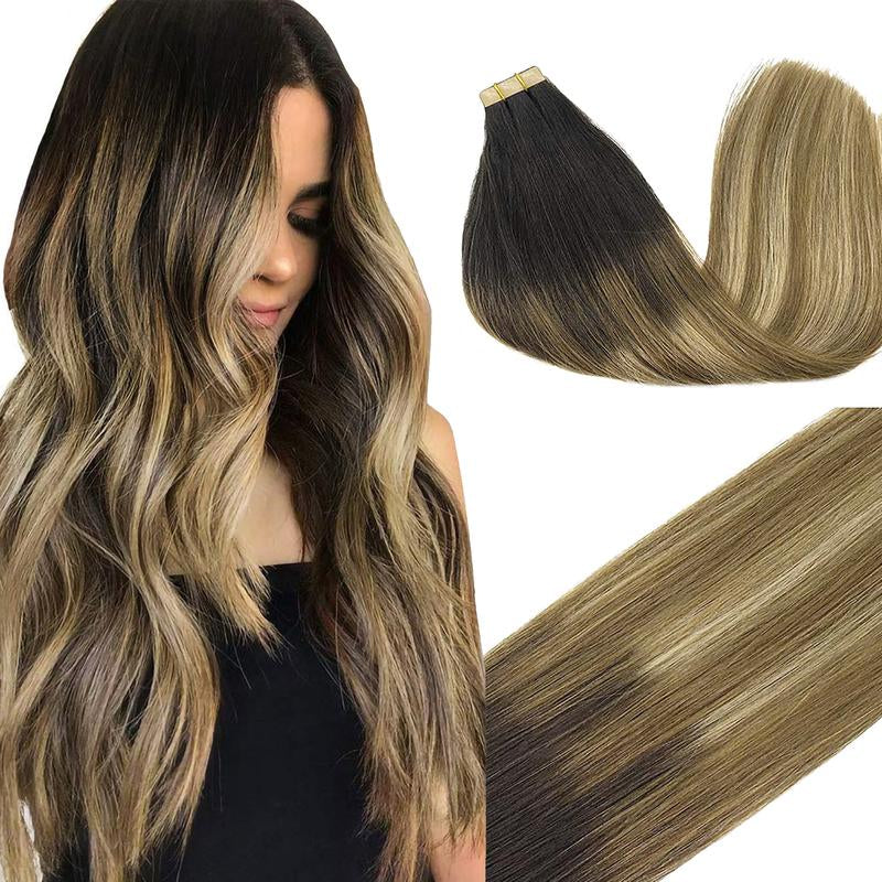 Tape in Human Hair Extensions Straight (50G,20Pcs/Pack)