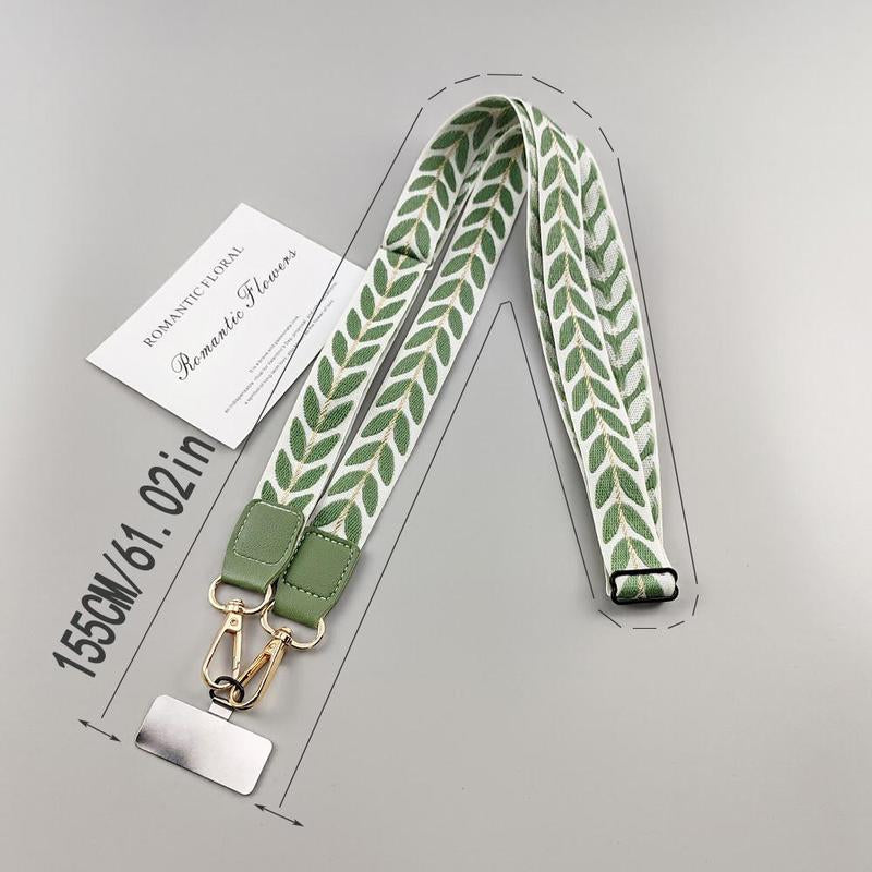 Fashionable Phone Lanyard, Adjustable Crossbody Phone Strap, Phone Charm for Women & Girls, Mobile Phone Decoration Accessories