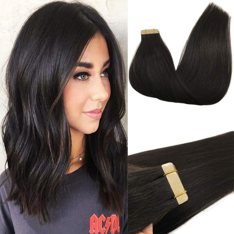 Tape in Human Hair Extensions Straight (50G,20Pcs/Pack)